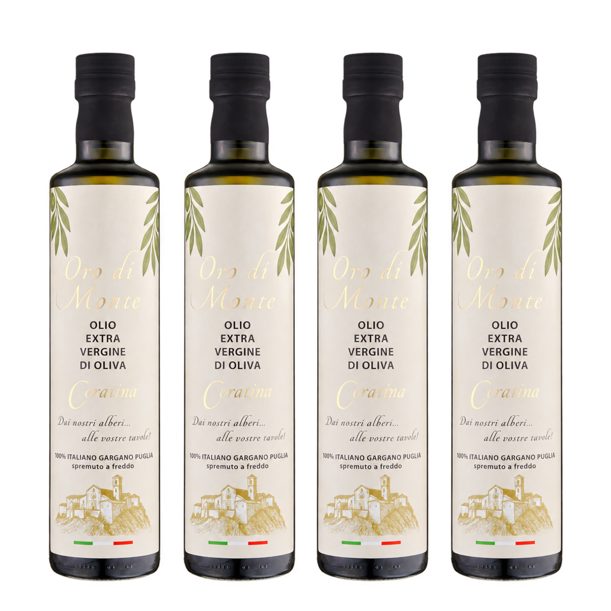 Oro di Monte Coratina - 4 x 500 ml